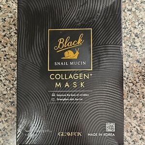 Glamfoxx Black Snail Collagen Mask